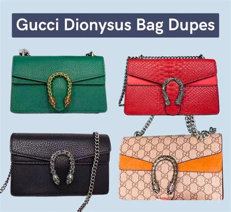 dionysus bag dupe|dionysus bag gucci price.